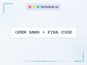 Best Font Pairings with Open Sans for Terminal Uis